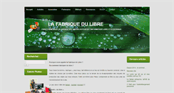 Desktop Screenshot of la-fabrique.du-libre.org
