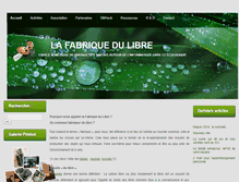 Tablet Screenshot of la-fabrique.du-libre.org